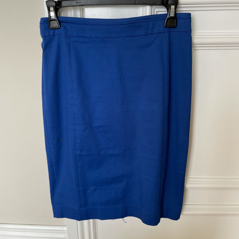 H&M cobalt blue pencil skirt